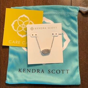 Kendra Scott Elisa Silver Pendant Necklace